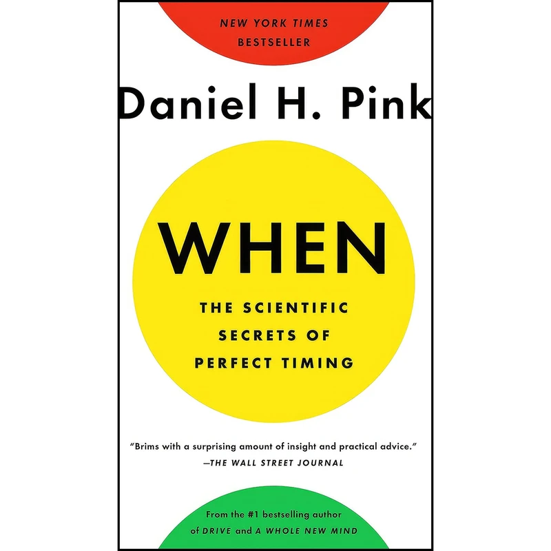 کتاب When اثر Daniel H. Pink انتشارات Riverhead Books