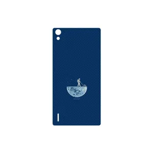 MAHOOT Minimal Gardener Astronaut Cover Sticker for Huawei Ascend P7