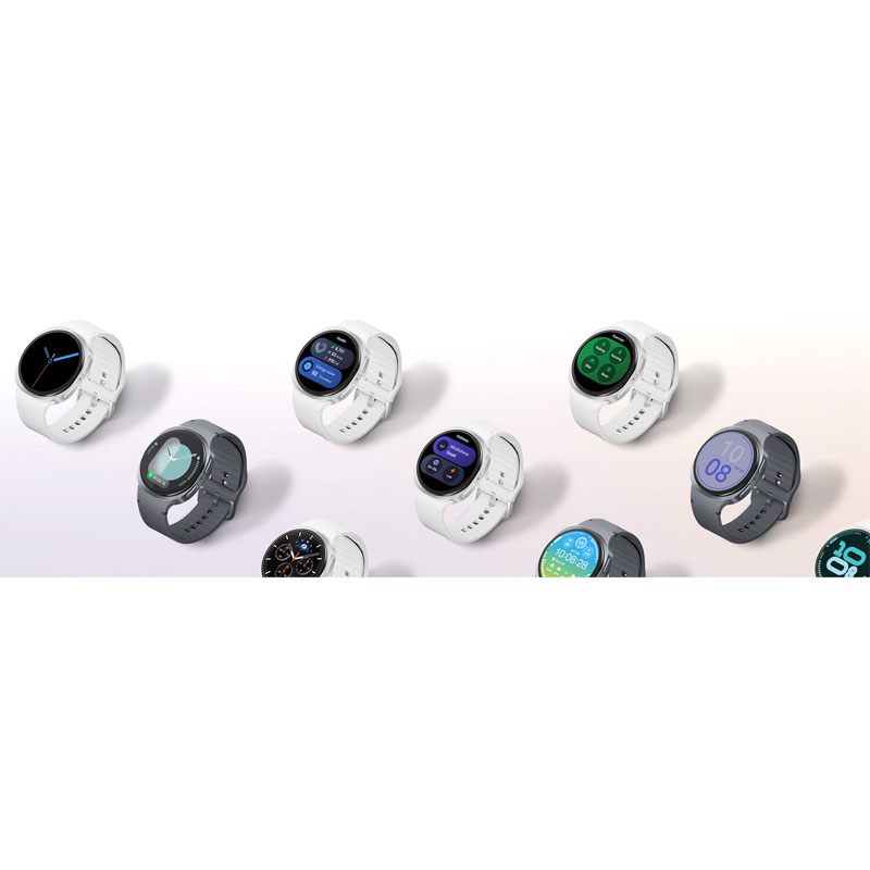 ساعت هوشمند 44 میلیمتری سامسونگ مدل Galaxy Watch 8 با بند پلاستیکی