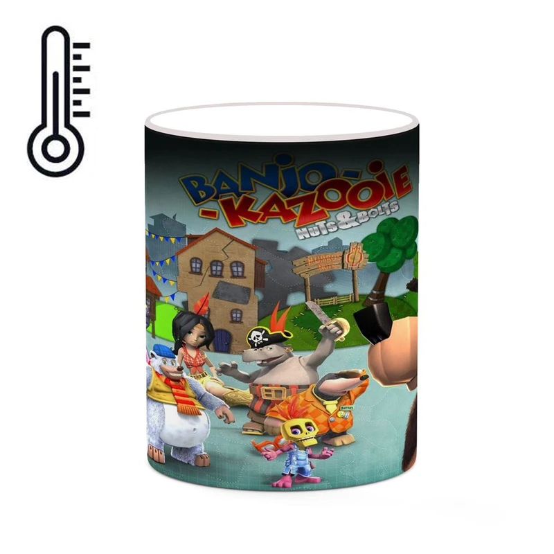 ماگ حرارتی کاکتی مدل بازی Banjo-Kazooie کد mgh27565