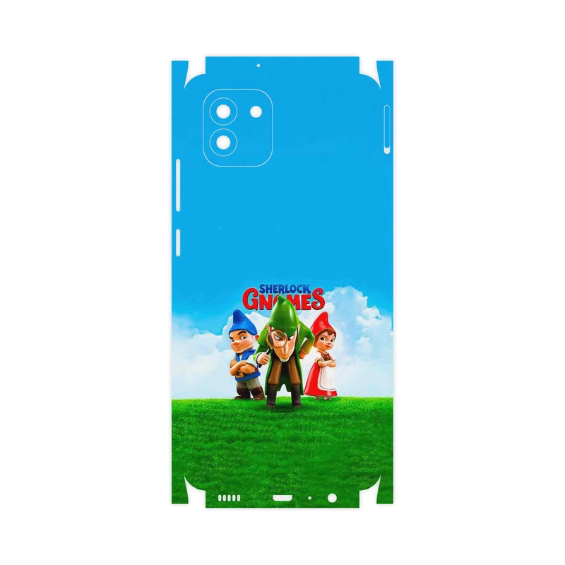 برچسب پوششی ماهوت مدل Sherlock Gnomes-FullSkin مناسب برای گوشی موبایل سامسونگ Galaxy A03