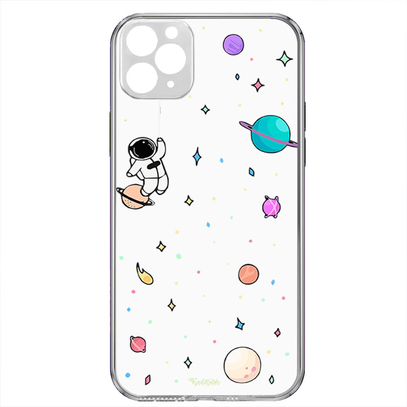 کاور طرح Spaceman مناسب برای گوشی موبایل اپل IPhone 13 Promax   