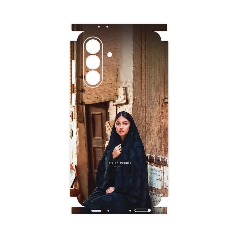 برچسب پوششی ماهوت مدل Portrait of an Iranian Woman-FullSkin مناسب برای گوشی موبایل سامسونگ Galaxy A56
