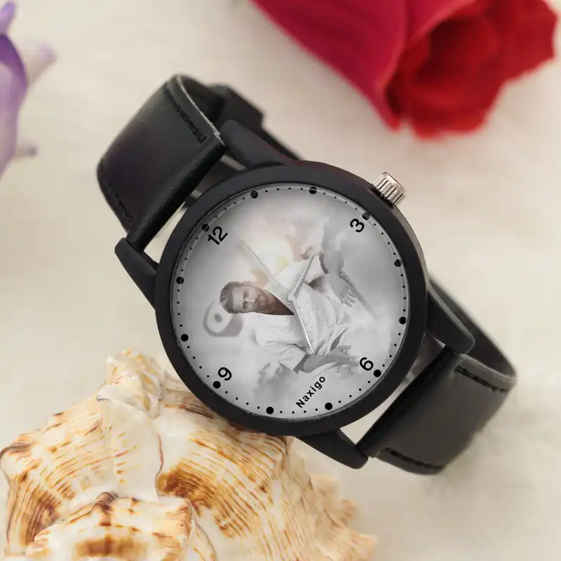 ساعت مچی عقربه ای ناکسیگو مدل ماکان بند امیر مقاره کد LF12571