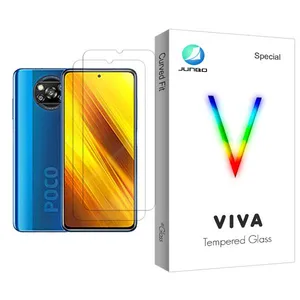 Junbo Viva Glass MIX002 Screen Protector For Xiaomi Poco X3 NFC Pack Of 2