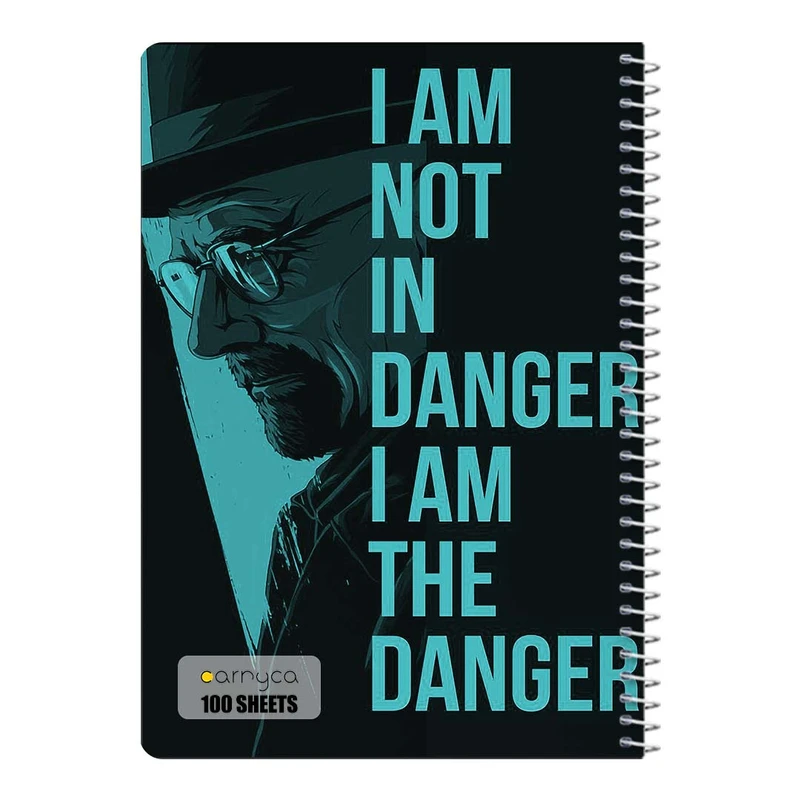 دفتر مشق 100 برگ سیمی کارنیکا طرح بریکینگ بد Breaking Bad کد 40110