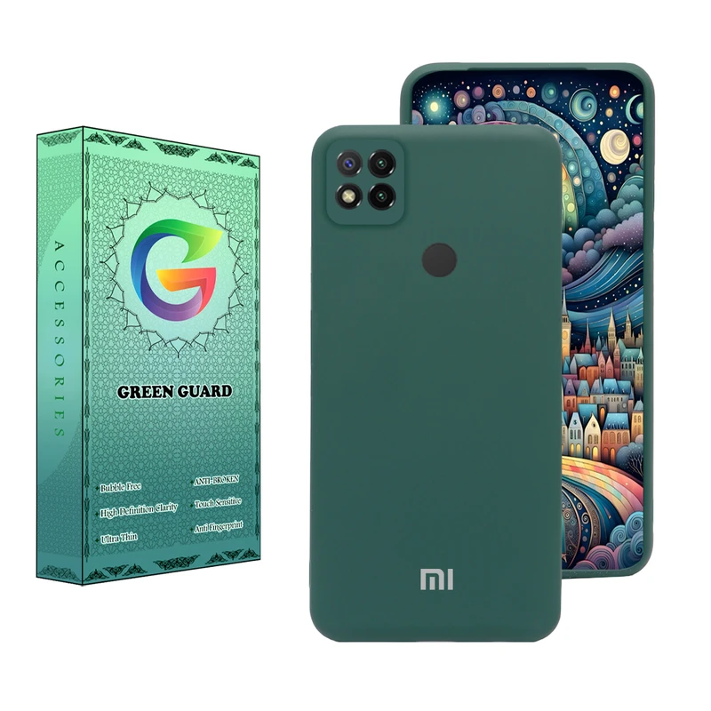 کاور گرین گارد مدل KiLo طرح سیلیکونی مناسب برای گوشی موبایل شیائومی Redmi 9C / 10A