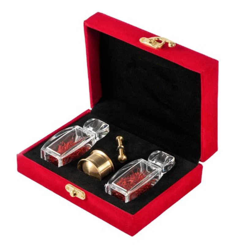 زعفران آذین - 2 گرم به همراه هاون بسته 3 عددی