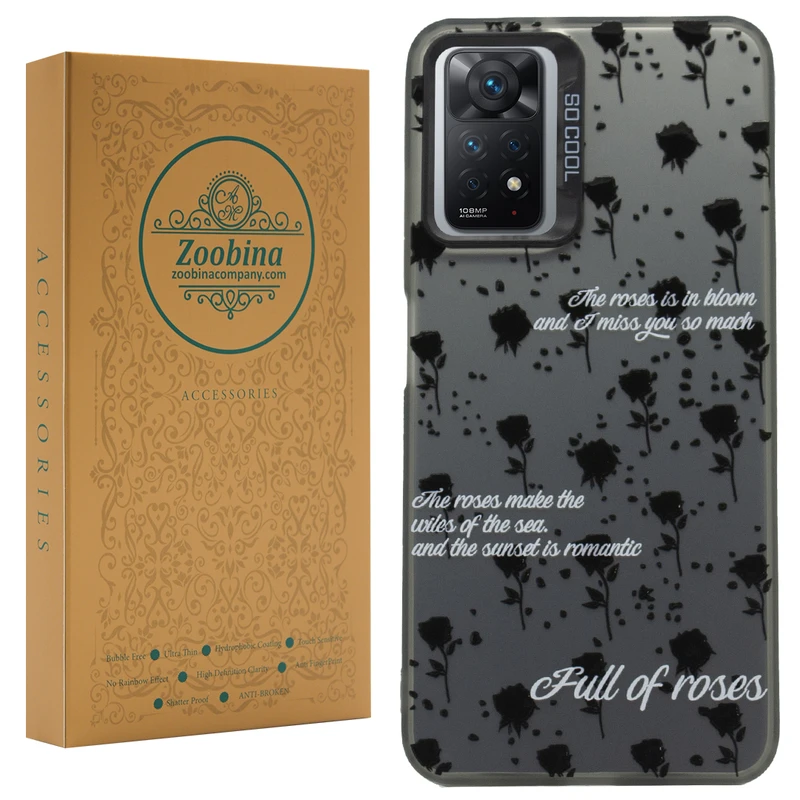 کاور زوبینا مدل Samor مناسب برای گوشی موبایل شیائومی Redmi Note 12 Pro 4G / Note 11 Pro 4G / 5G