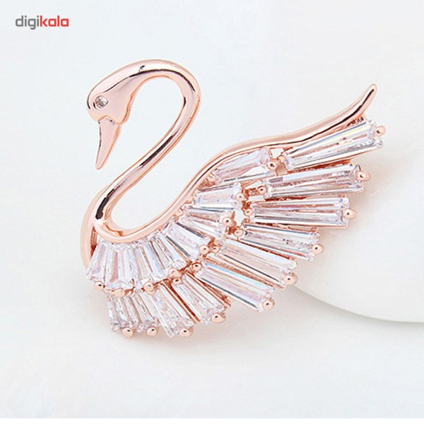 گل سینه روزینی مدل Br18