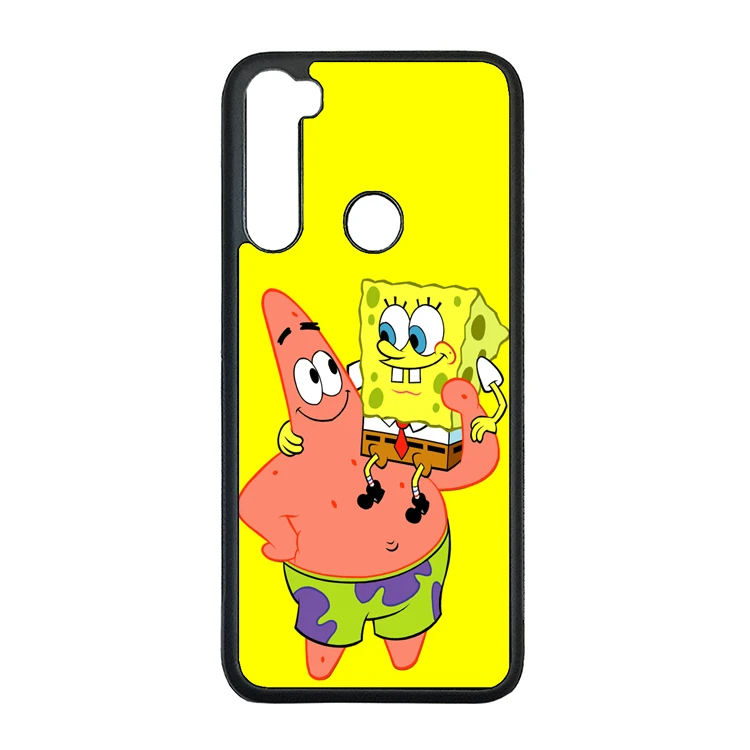 کاور گالری وبفر طرح باب اسفنجی و پاتریک مناسب برای گوشی موبایل شیائومی redmi note 8