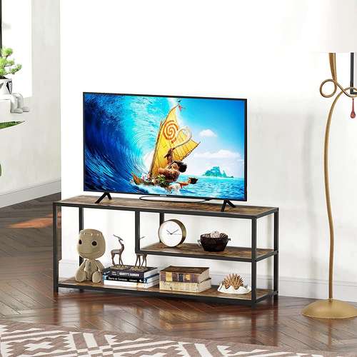 میز تلویزیون دیزم مدل TVS_R100_120_BRN