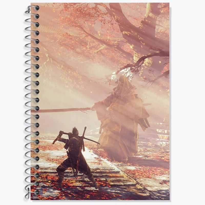 دفتر زبان 50 برگ خندالو مدل دو خط طرح وولف ترو مانک سیکرو کد 30545