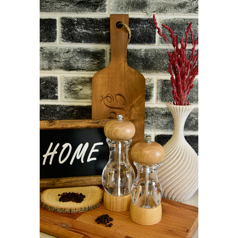 فلفل ساب مدل دستی بزرگ طرح چوب کد 5