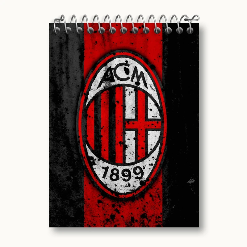 دفتر یادداشت 50 برگ خندالو مدل باشگاه آث میلان کد 27260