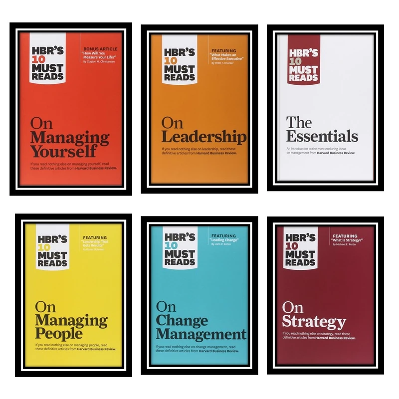 کتاب HBR’s Must Reads Boxed Set اثر Harvard Business School Press انتشارات مؤلفین طلایی 6 جلدی