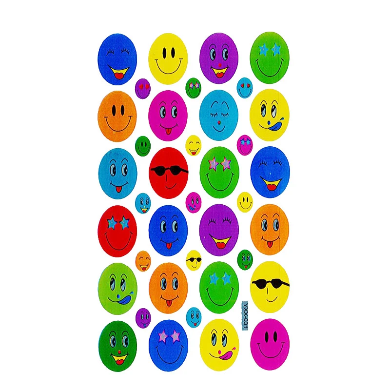 برچسب طرح ایموجی کد st111 مجموعه 10 عددی