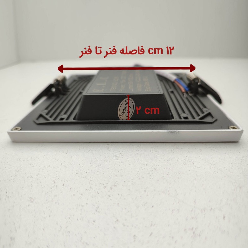 پنل ال ای دی 15 وات ای ال سی مدل مربع اسلیم