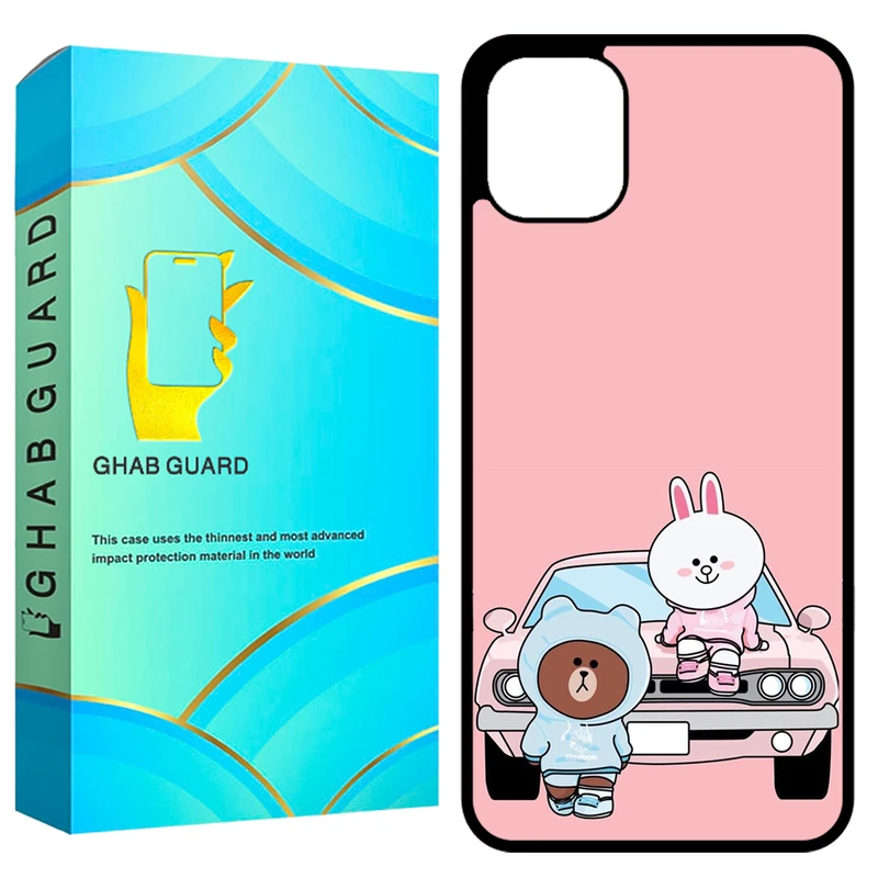  کاور قاب گارد طرح خرگوش مدل GCHP11 مناسب برای گوشی موبایل اپل iPhone 11