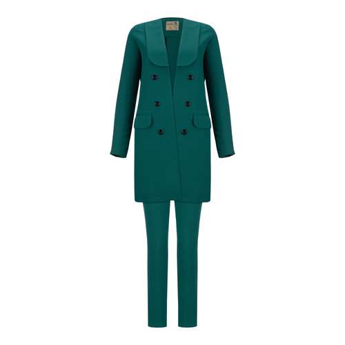 مانتو و شلوار زنانه السانا مدل رامیسا کد 138121