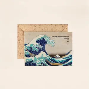 کارت پستال مریخ مدل The great waves کد 17002