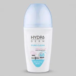 رول ضد تعریق زنانه هیدرودرم مدل Pure Clean حجم 50 میلی لیتر