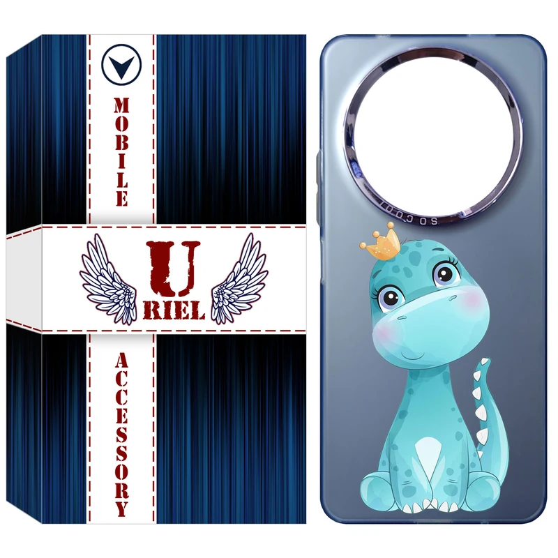 کاور یوریل مدل قاب SCL کد 60 طرح دایناسور مناسب برای گوشی موبایل شیائومی Redmi A3 / Redmi A3X