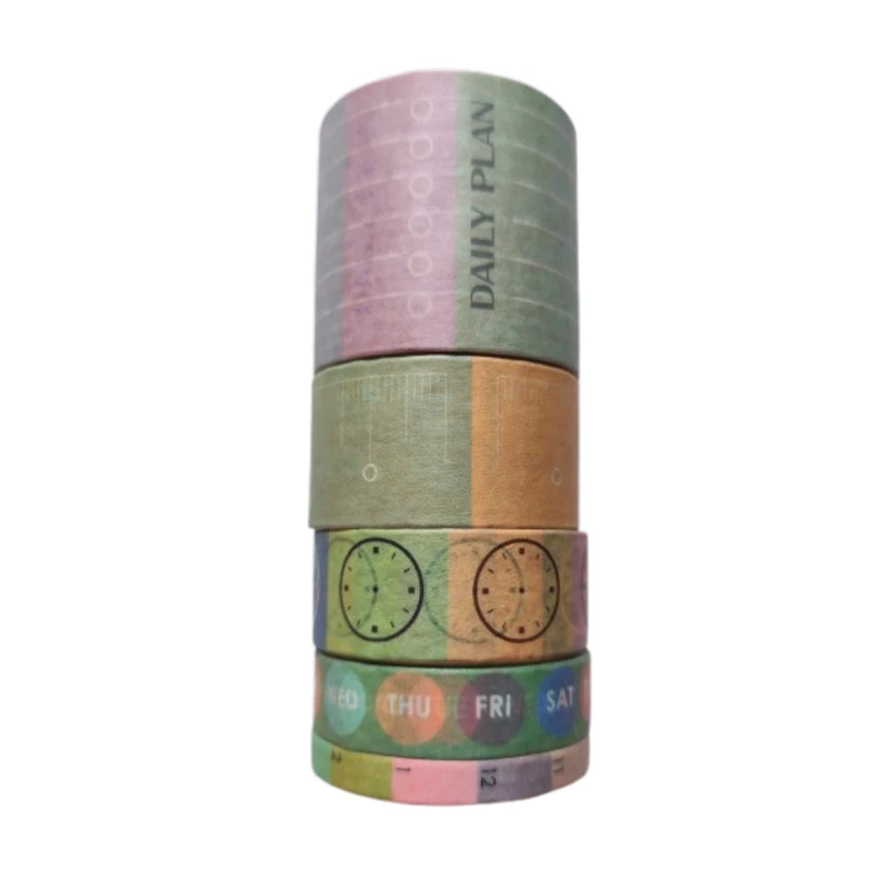 چسب کاغذی مدل واشی بسته 5 عددی