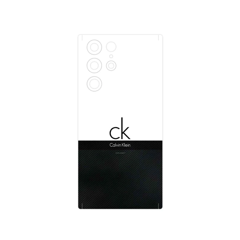 برچسب پوششی ماهوت مدل Calvin Klein مناسب برای گوشی موبایل سامسونگ Galaxy S22 Ultra 5G