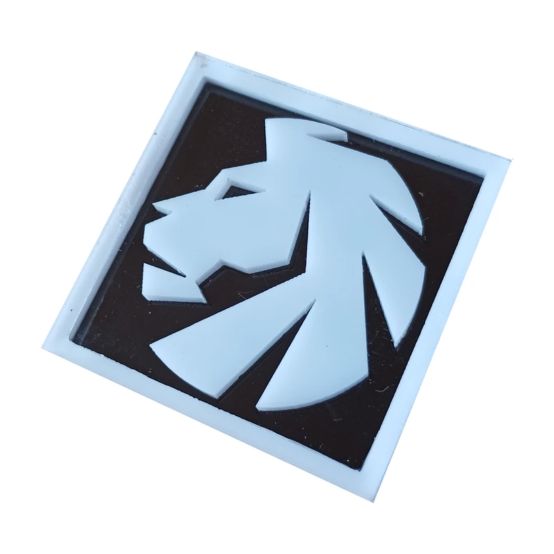 آرم درب موتور مدل LION100-BLACK مناسب برای پژو 206