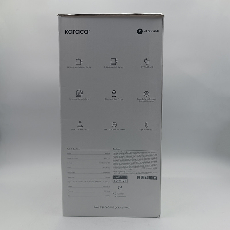 چای ساز کاراجا مدل Homend