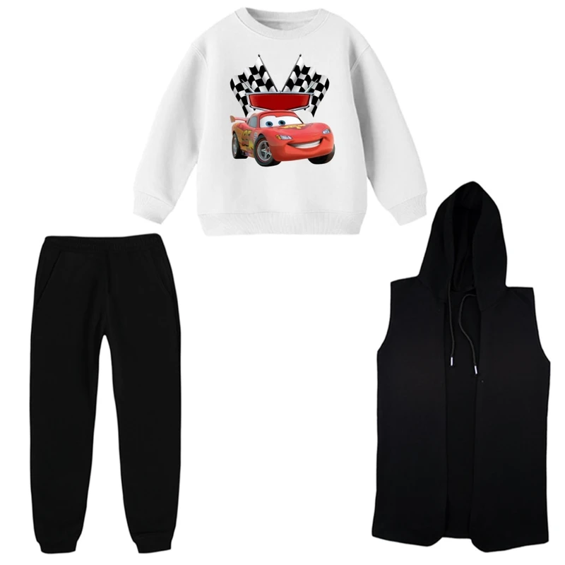 ست 3 تکه لباس راحتی بچگانه مدل مک کوئین کد 1