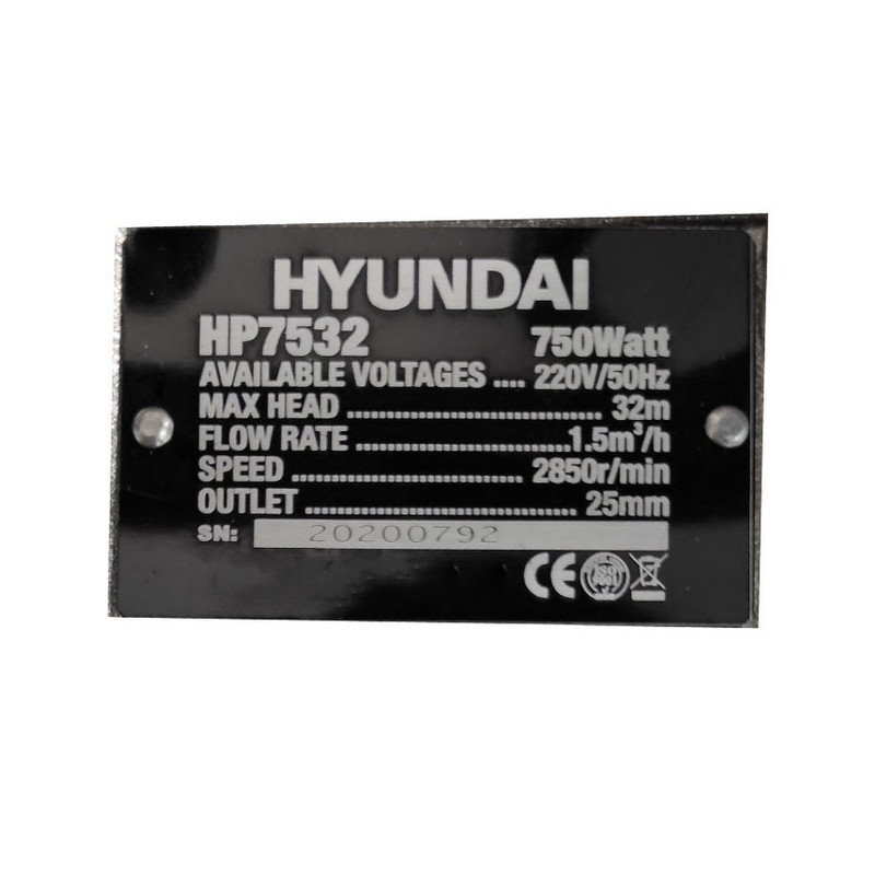 پمپ کفکش هیوندای مدل HP7532