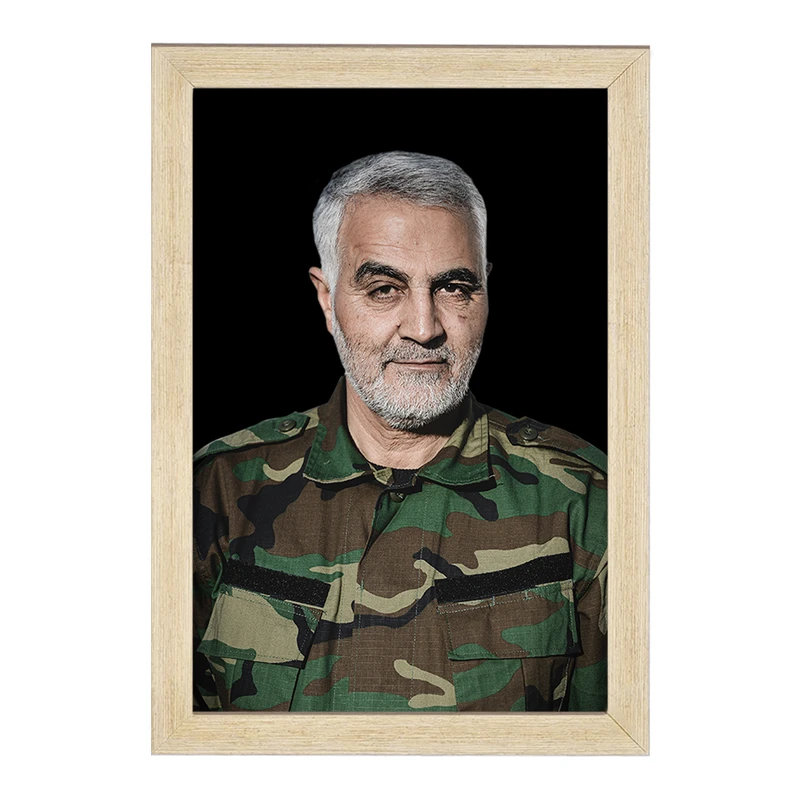 تابلو خندالو طرح سردار قاسم سلیمانی  کد 12609