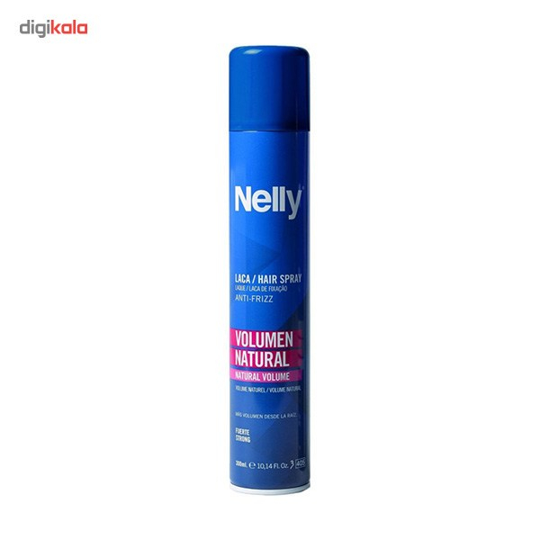 اسپری حالت دهنده مو نلی مدل Natural حجم 300 میلی‌ لیتر