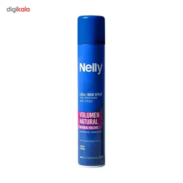 اسپری حالت دهنده مو نلی مدل Natural حجم 300 میلی‌ لیتر