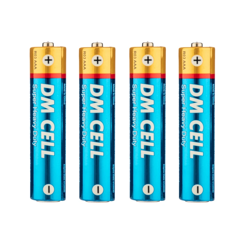 باتری نیم قلمی دی ام سل مدل Super Heavy Duty بسته چهار عددی