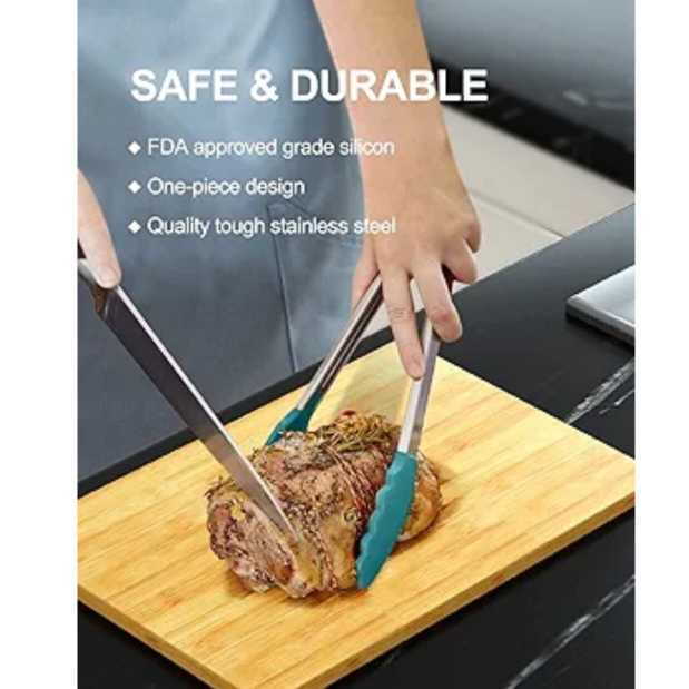 انبر آشپزی شنگیا مدل قفل دار طرح سیلیکونی