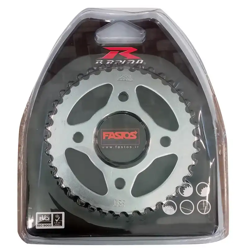 دنده و زنجیر موتورسیکلت راپیدو مدل H102