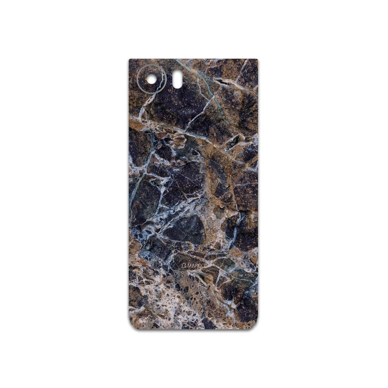 برچسب پوششی ماهوت مدل Earth-White-Marble مناسب برای گوشی موبایل بلک بری Keyone-DTEK70