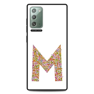 AKAM AMC-WSGN20-ALPHADOODLEBET-13 Cover For Samsung Galaxy Note 20