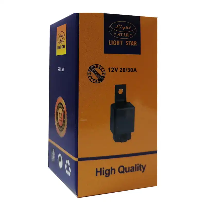 رله فن کولر و بخاری لایت استار مدل R12V.20/30A مناسب برای 405