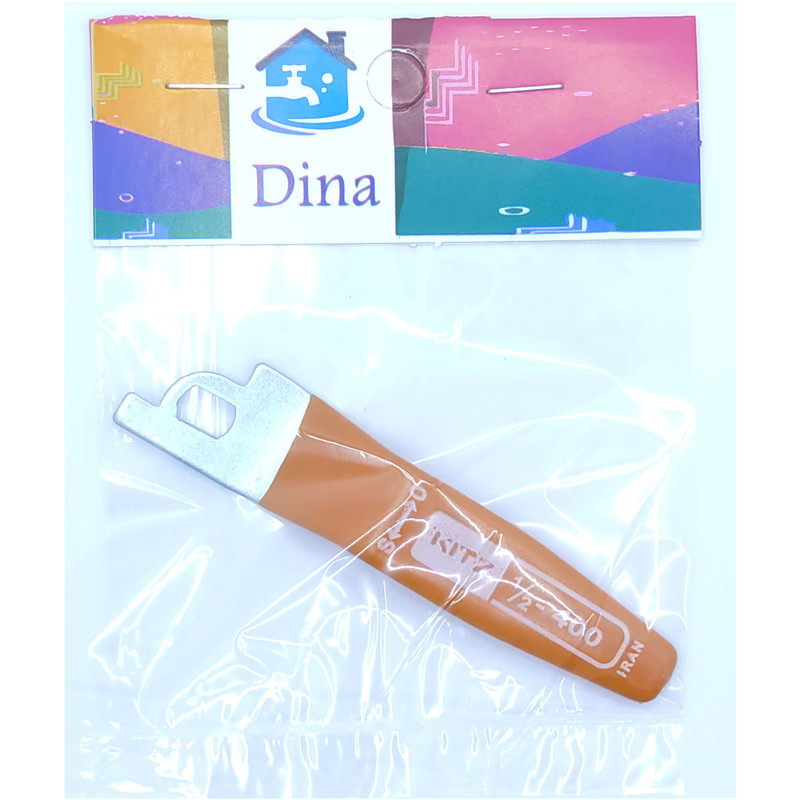 دسته شیر گازی دینا مدل KITZ1/2 دسته شیر گازی دینا مدل KITZ1/2