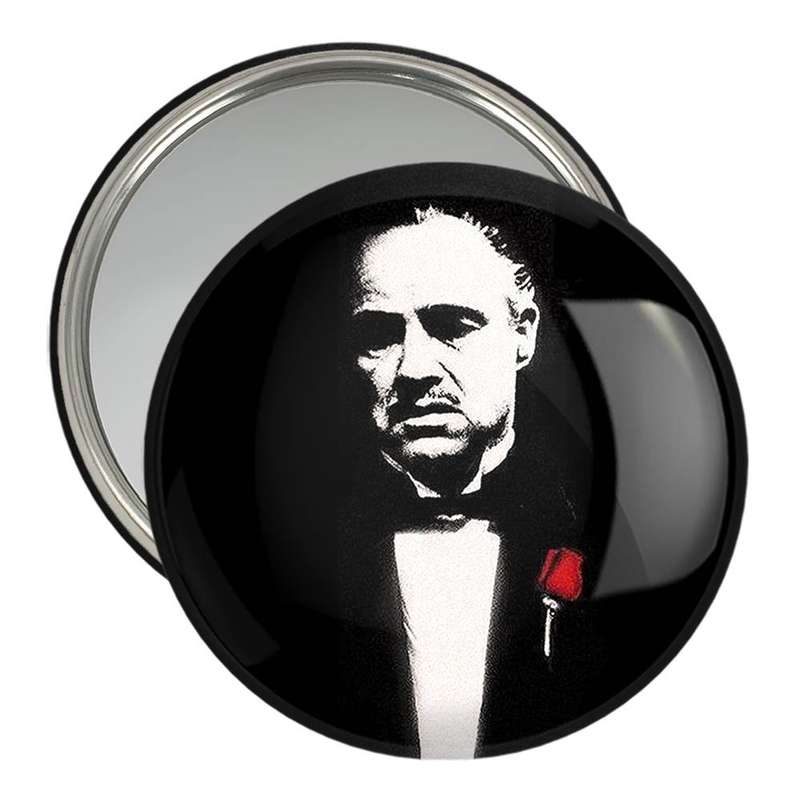 آینه جیبی خندالو مدل پدرخوانده The Godfather کد 10145 آینه جیبی خندالو مدل پدرخوانده The Godfather کد 10145