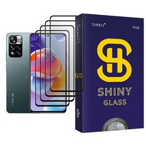 Atouchbo Shiny Glass MIX004 Screen Protector For Xiaomi Redmi Note 11 Pro+ 5G Pack Of 4