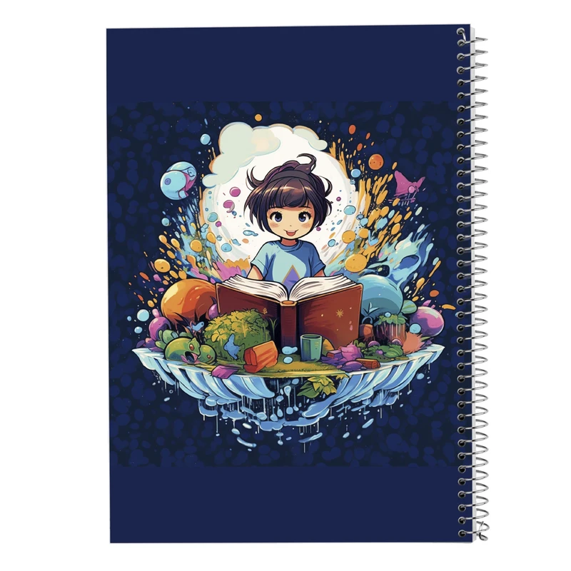 دفتر نقاشی 50 برگ مدوپد مدل Ghibli کد DF2487