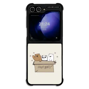AKAM AMCWSGZFLIP5-BARE BEAR8 Cover For Samsung Galaxy Z Flip 5