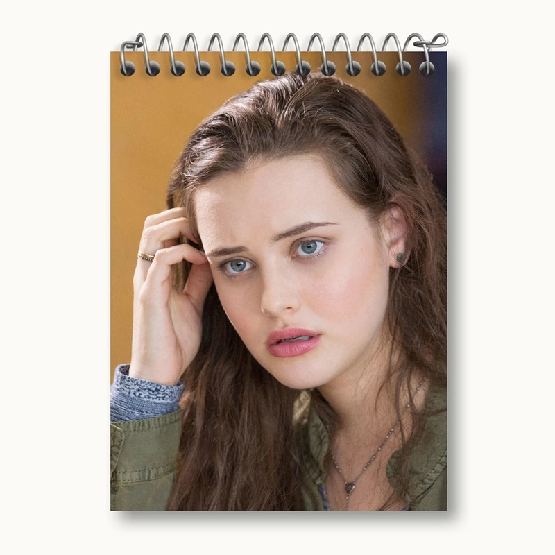 دفتر یادداشت 50 برگ خندالو مدل هانا بیکر 13دلیل برای اینکه Reasons Why13 کد 20353