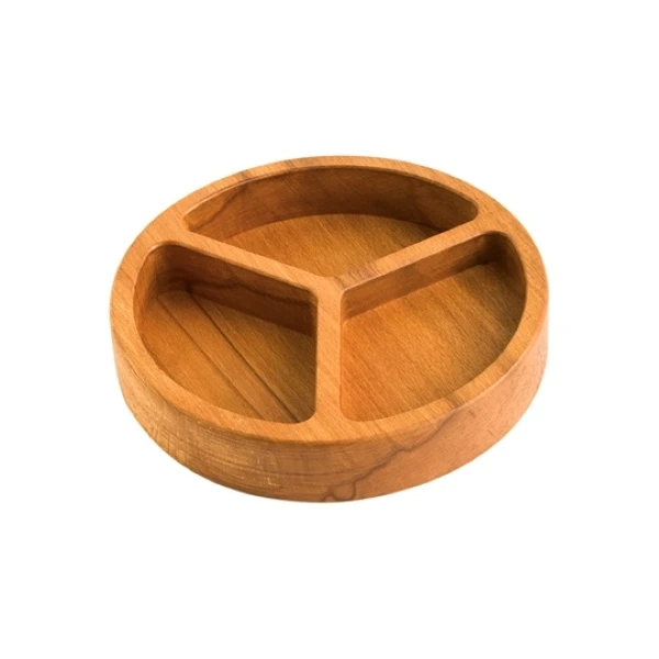 اردو خوری مدل سه خانه گرد کد OR101