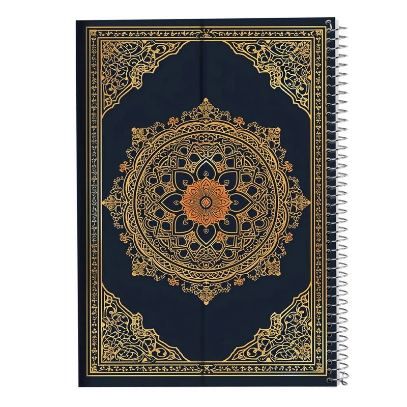 دفتر شطرنجی 50 برگ مدوپد طرح فرش کد DF17429